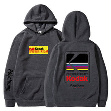 Load image into Gallery viewer, Japanese Hip Hop Winter Fleece Hoody Harajuku kodak Jackets Men Women Sweatshirts Dropshipping New 2019 Hot Selling Hoodies
